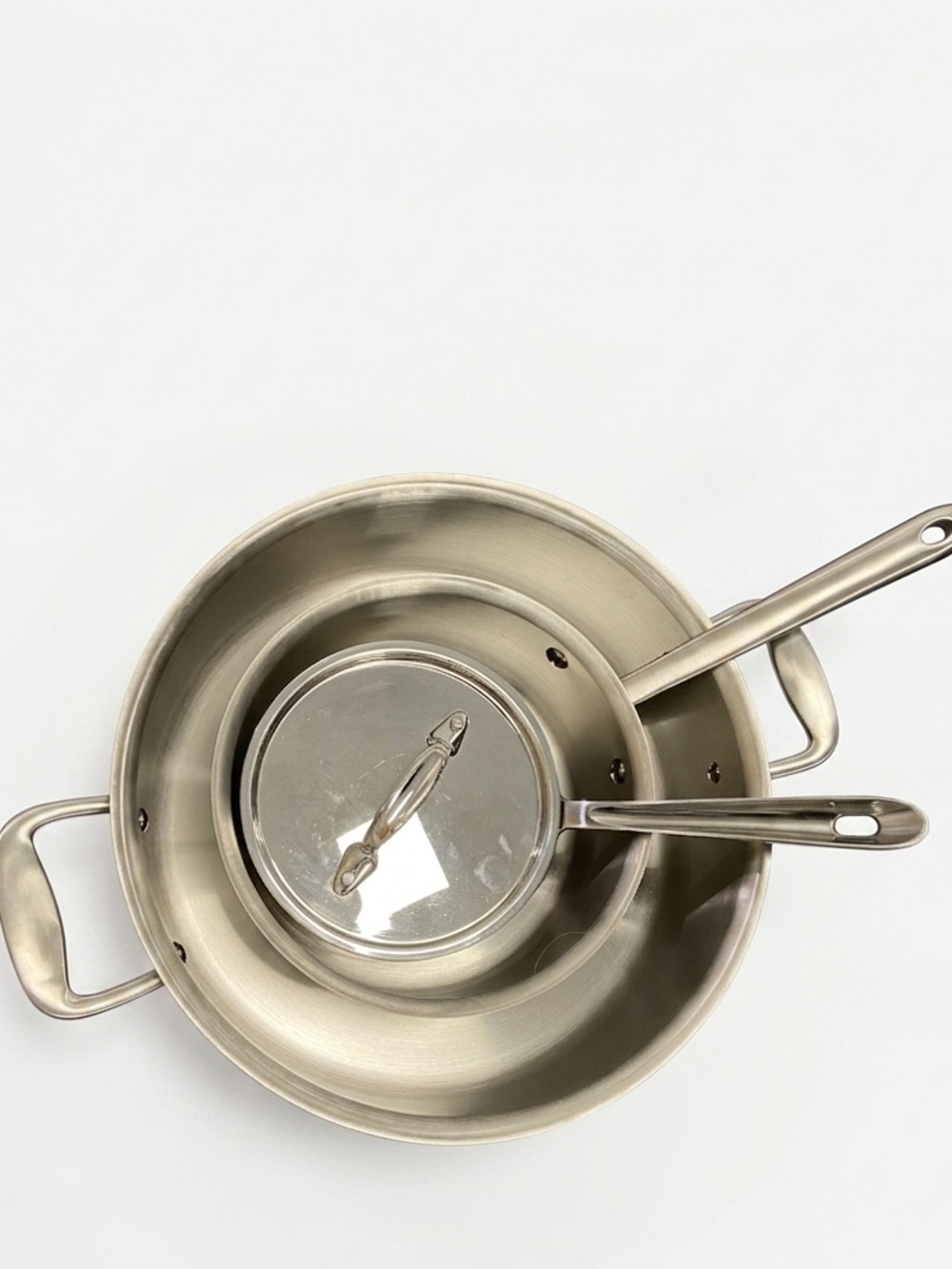 All Clad Four Piece Pan Set